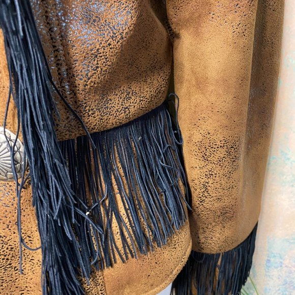 NWT📌CR RanchWear Show Stopper Faux Leather Jacket - Picture 4 of 16